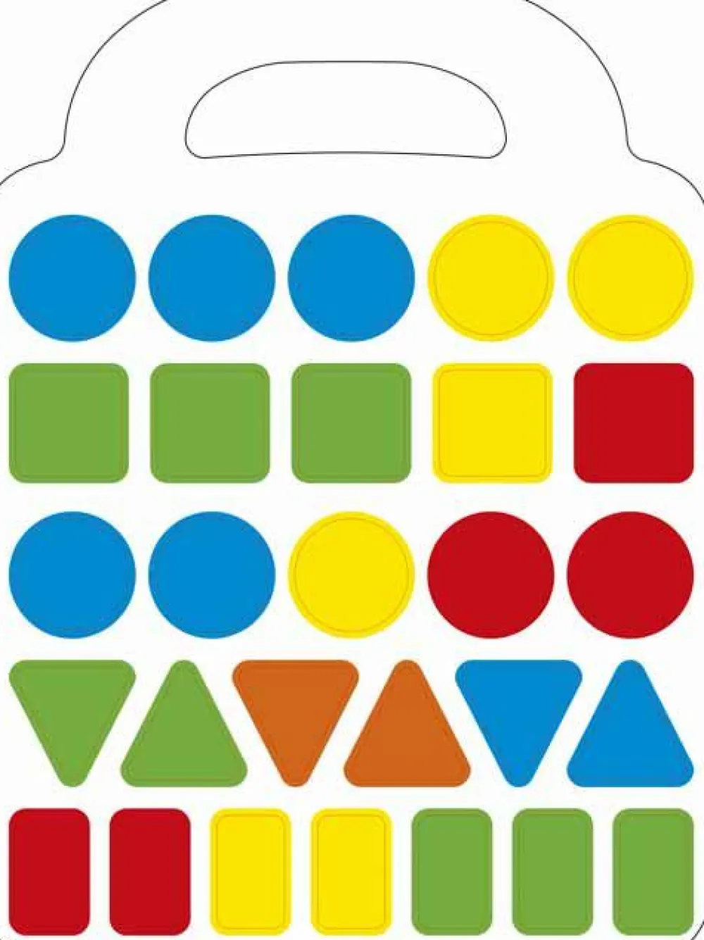 Best Forlaget Bolden Malebog med klistermærker - Kanin