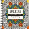 Sale Creativ Company Malebog Mindfulness - Geometrisk, 64 sider