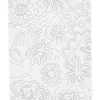 Hot Creativ Company Malerlærred 24 x 30 cm - Blomster