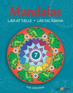 Sale Mandalas malebog - Lær at tælle