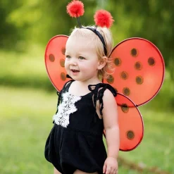 Online Great Pretenders Mariehøne - Vinger + hårbøjle, str. 3-7 år