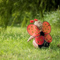 Online Great Pretenders Mariehøne - Vinger + hårbøjle, str. 3-7 år
