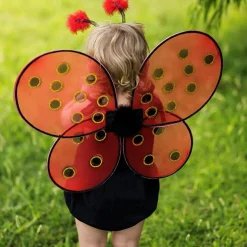 Online Great Pretenders Mariehøne - Vinger + hårbøjle, str. 3-7 år