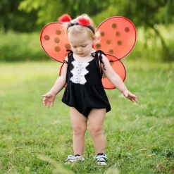 Online Great Pretenders Mariehøne - Vinger + hårbøjle, str. 3-7 år