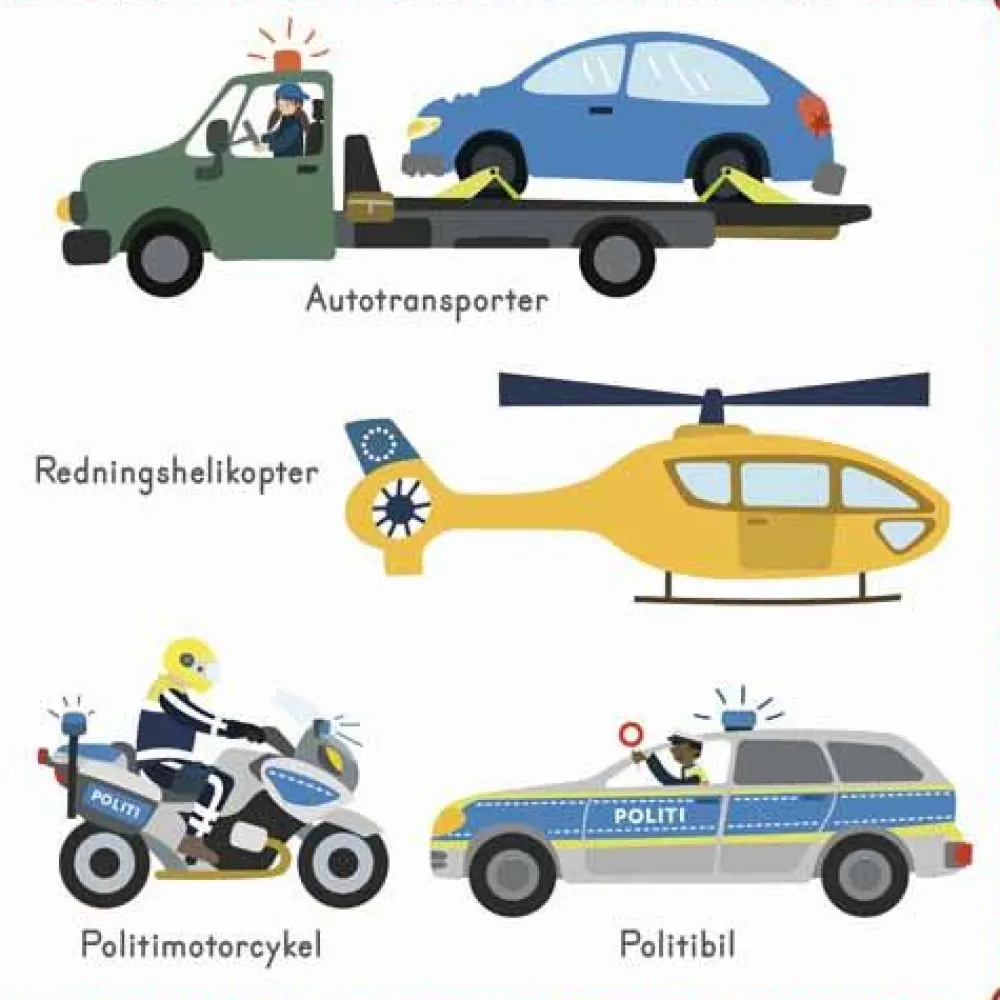 New Forlaget Bolden Min fuld-af-farver billedordbog - Køretøjer