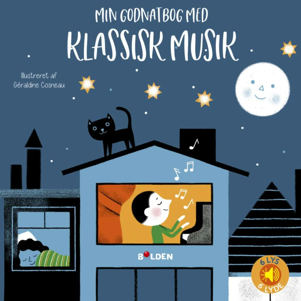 Outlet Forlaget Bolden Min godnatbog med klassisk musik