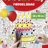 Online Forlaget Bolden Min kæmpestore mal selv-dug - Fødselsdag