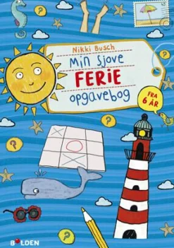 Outlet Forlaget Bolden Min sjove ferie opgavebog - Fra 6 år