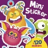 Sale Forlaget Bolden Mini-stickers bog - Monstre, 120+ stk