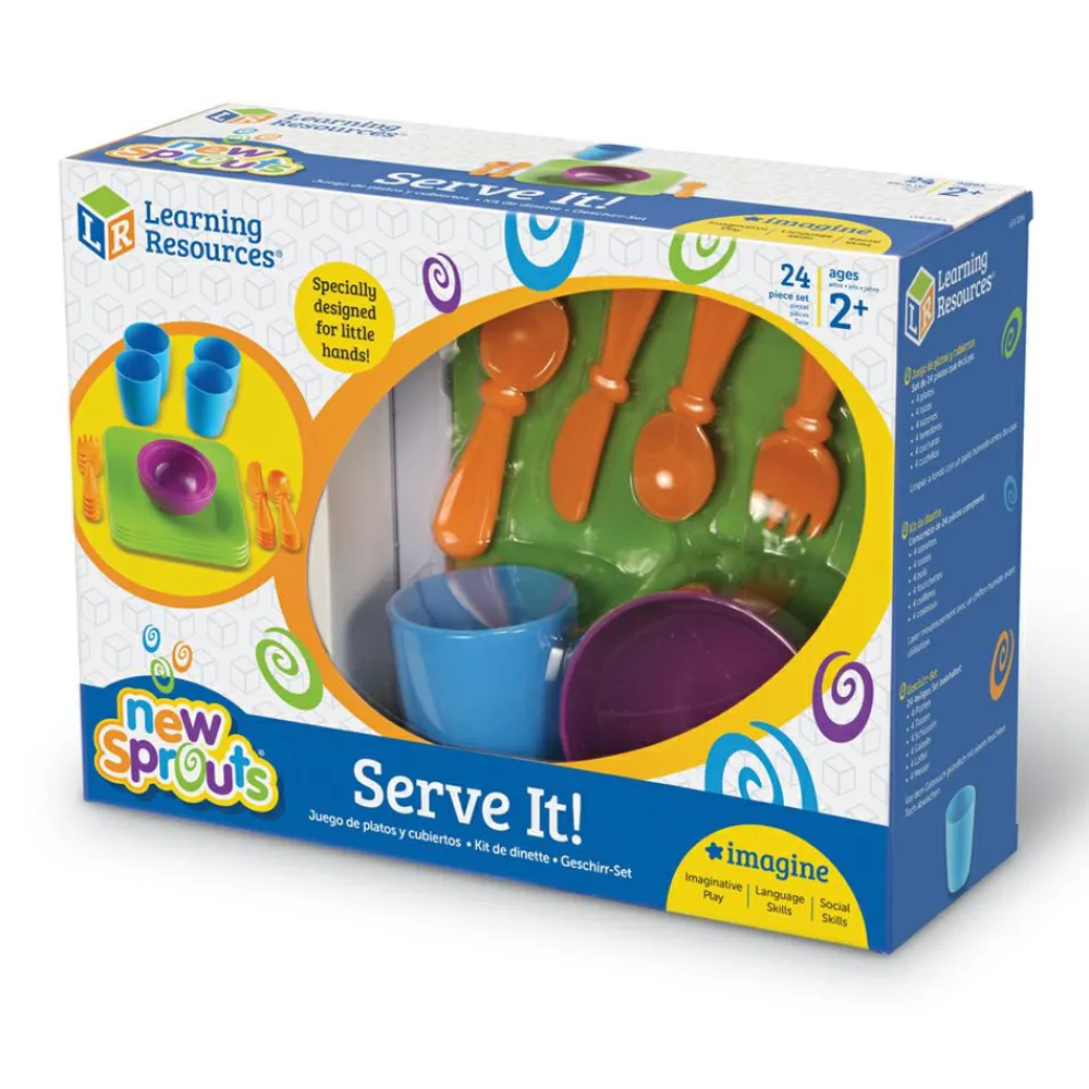 Outlet Learning Resources Mit første spisestel, 24 dele