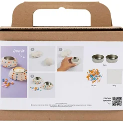 Sale Creativ Company Modelleringskit - Lav fyrfadsstager, 2 stk