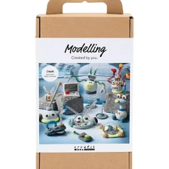 Clearance Creativ Company Modelleringskit - Robotter