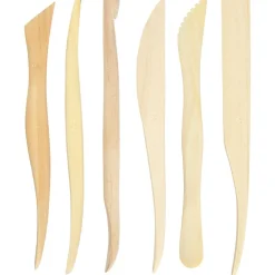 Online Creativ Company Modelleringsredskaber i træ, 6 stk