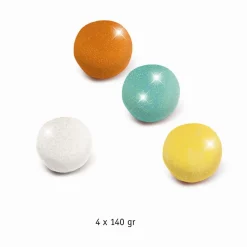 Sale Djeco Modellervoks - 4 x 140 gram - Glimmer