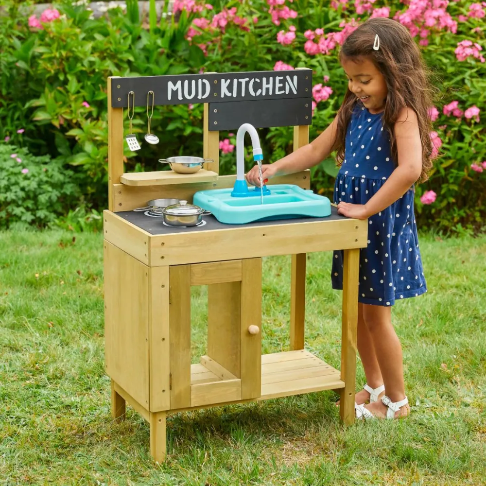 New Mudderkøkken inkl. grydesæt og vask