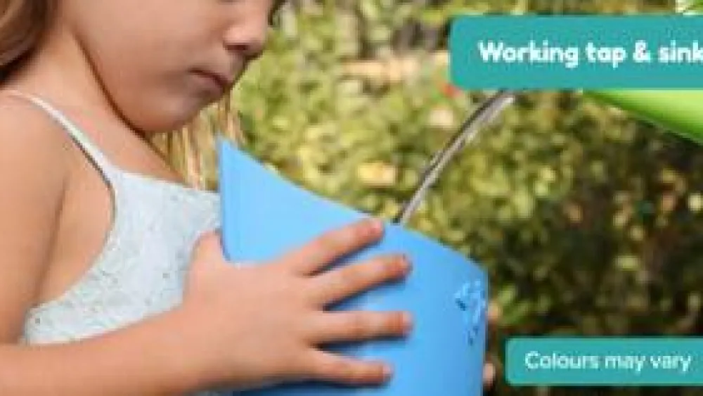 Hot Mudderkøkken vægmodel - Lille, inkl. tilbehør