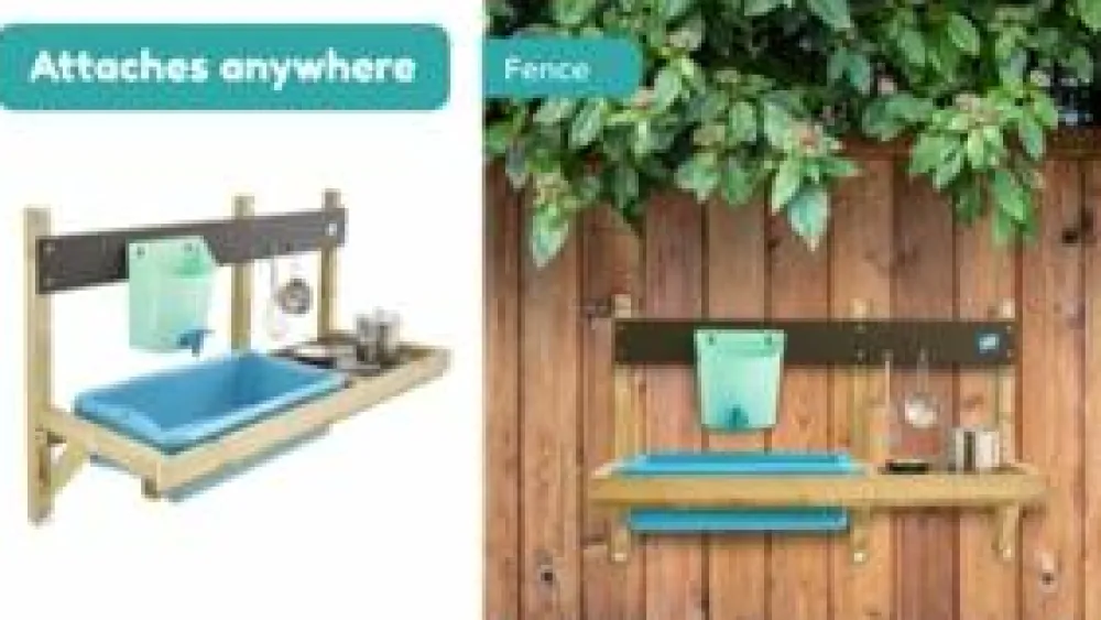 Hot Mudderkøkken vægmodel - Lille, inkl. tilbehør