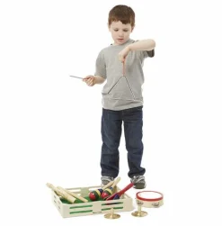 New Melissa & Doug Musikkasse m. 7 instrumenter