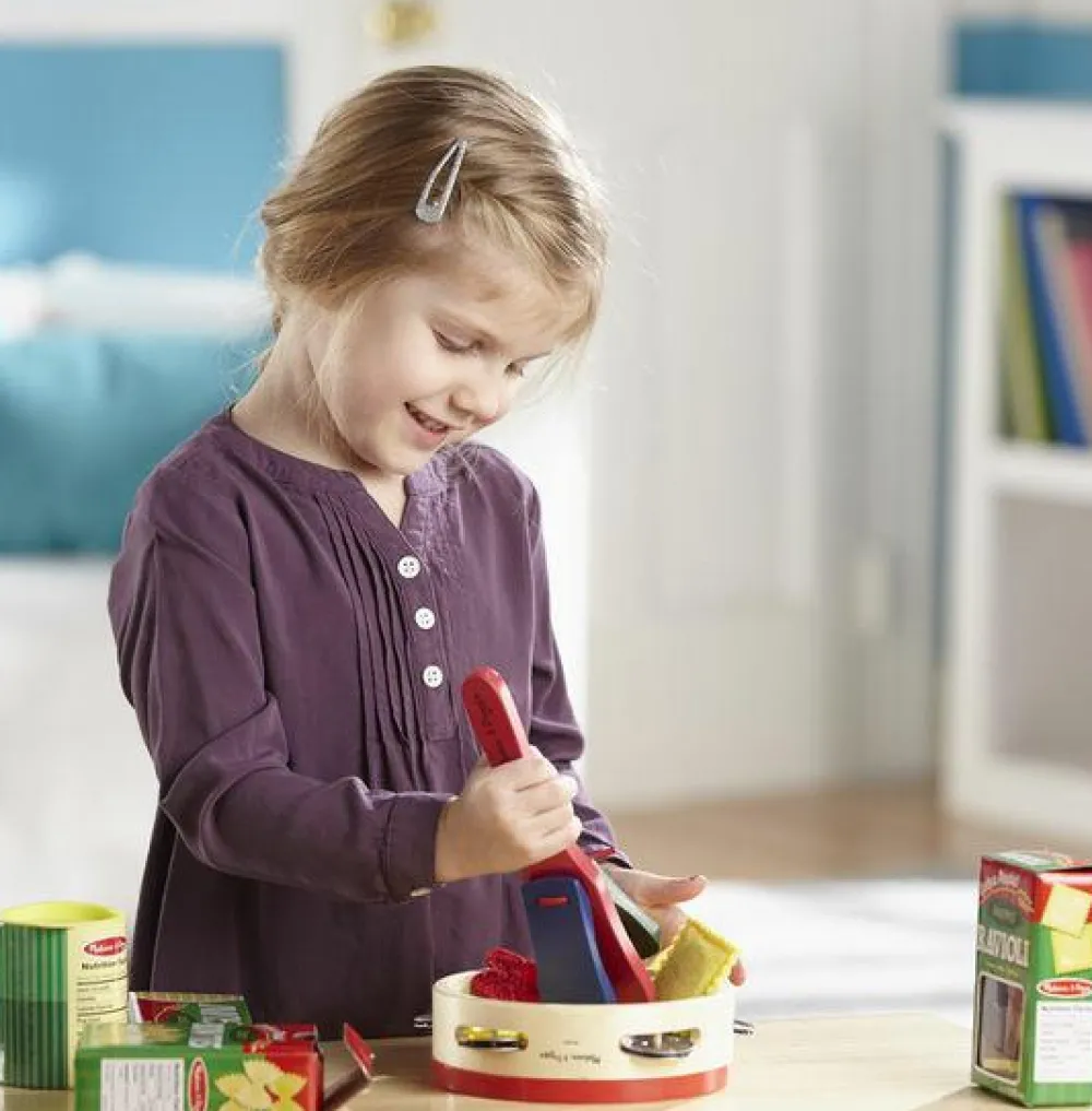 New Melissa & Doug Musikkasse m. 7 instrumenter