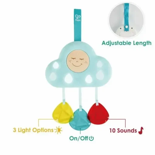 New Hape Natlampe - Den lille musiksky