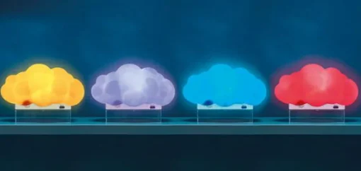 New Brainstorm Natlampe m. lyd - Sky