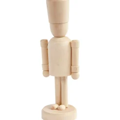 Online Creativ Company Nøddeknækker i træ - H: 13 cm