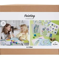 Sale Creativ Company Nok til en flok - Lær 5 forskellige maleteknikker