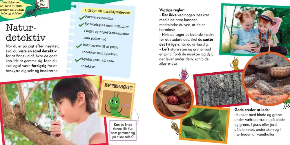 Hot Nu bliver det sjovt! Krible-krable dyr