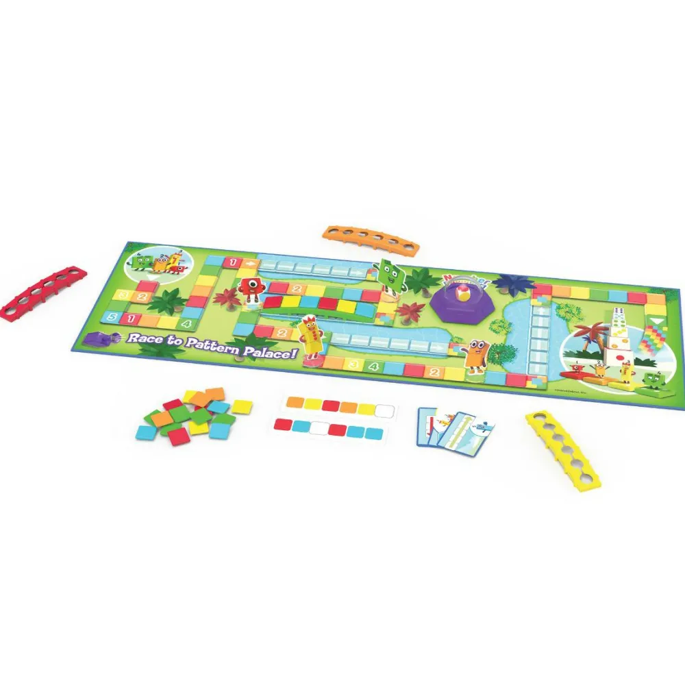 Online Learning Resources Numberblocks brætspil - Mønster paladset