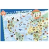Online Djeco Observationspuslespil m. 100 brikker - Verdens dyr