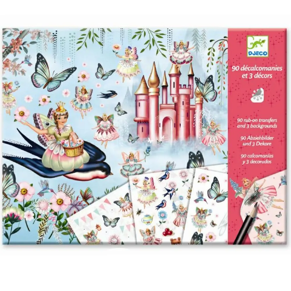 Djeco Overføringsbilleder - Feer