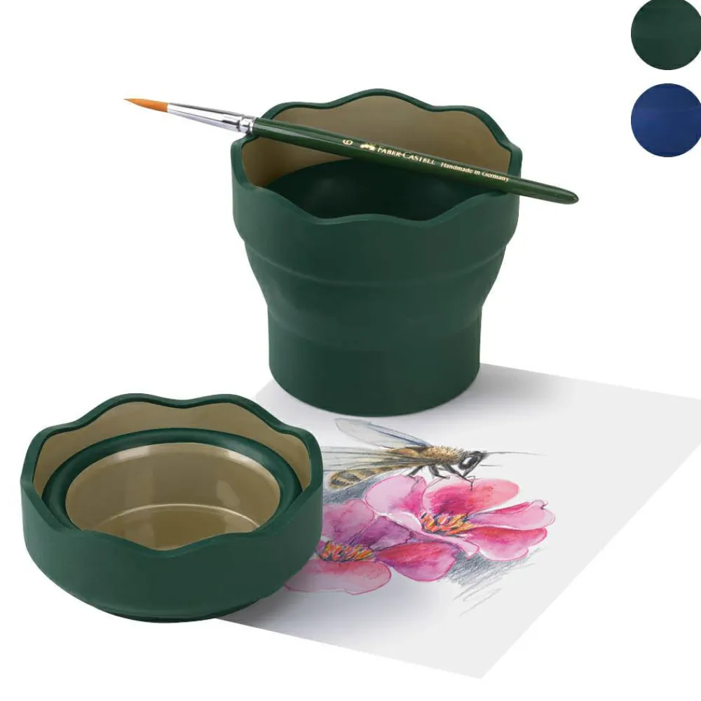 Discount Faber-Castell Penselbøtte, foldbar