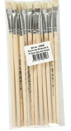 New Creativ Company Pensler Nature Line - Flade, 12 stk