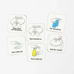 Hot Piktogrammer - Jeg lærer at vaske mine hænder