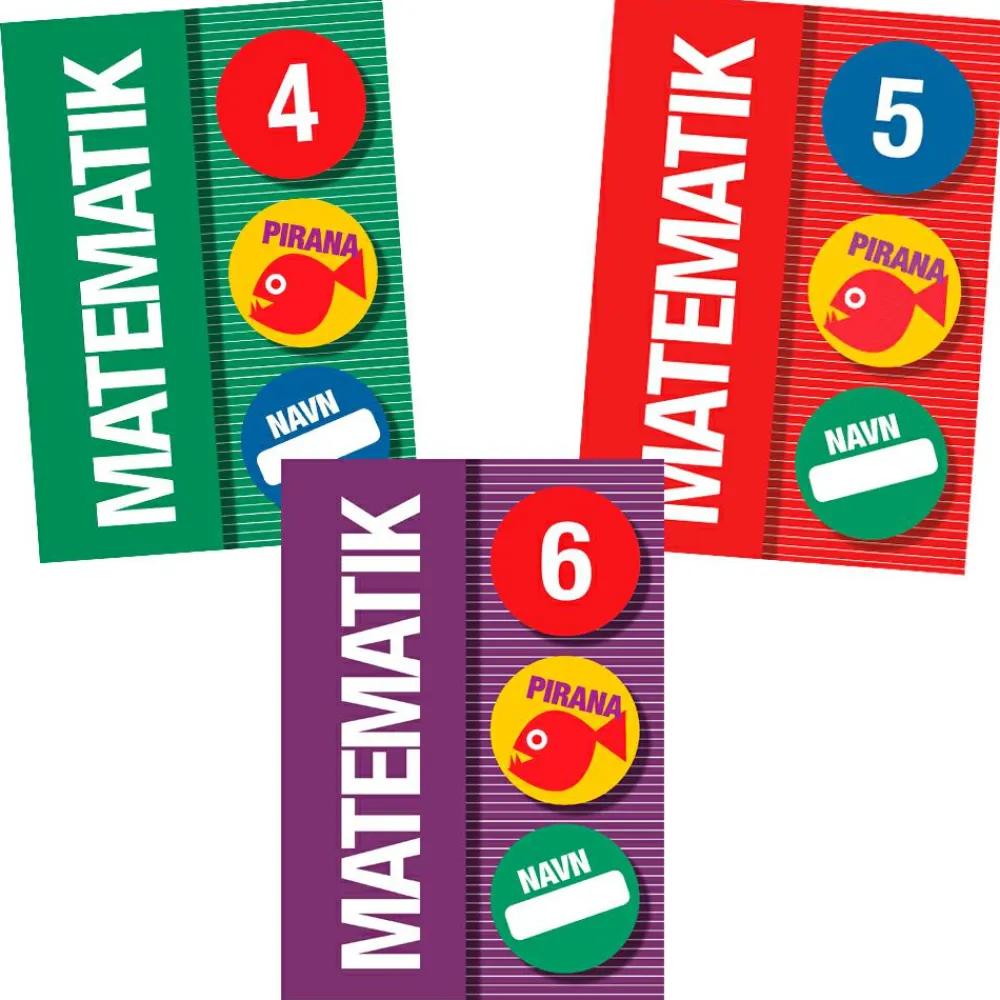 Online Pirana træningshæfte - Matematik: 4.-6. kl.