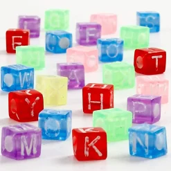 Outlet Creativ Company Plastperler - Bogstaver A-Z, ca. 1.950 stk