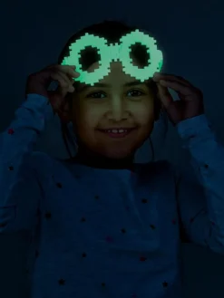 Sale Plus-Plus - Lær at bygge Glow in the dark, 500 stk