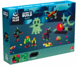 Sale Plus-Plus - Lær at bygge Glow in the dark, 500 stk