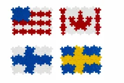 Best Plus-Plus  - Lær at bygge verdensflag, 700 stk