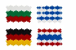 Best Plus-Plus  - Lær at bygge verdensflag, 700 stk