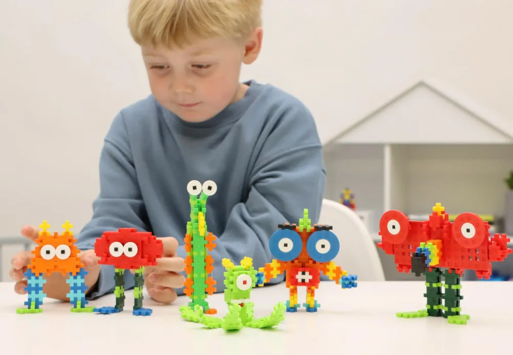 Plus-Plus - Lær at bygge væsner, 240 stk