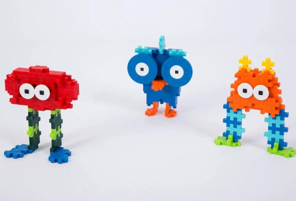 Plus-Plus - Lær at bygge væsner, 240 stk