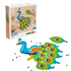 Outlet Plus-Plus - Puzzle By Number, Påfugl 800 stk