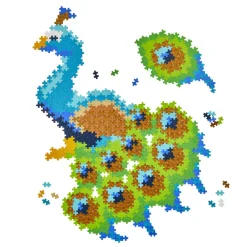 Outlet Plus-Plus - Puzzle By Number, Påfugl 800 stk