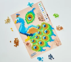 Outlet Plus-Plus - Puzzle By Number, Påfugl 800 stk