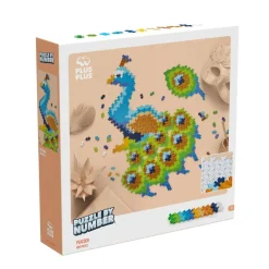 Outlet Plus-Plus - Puzzle By Number, Påfugl 800 stk
