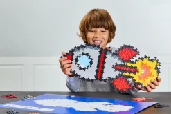 Plus-Plus - Puzzle By Number, Raket 500 stk