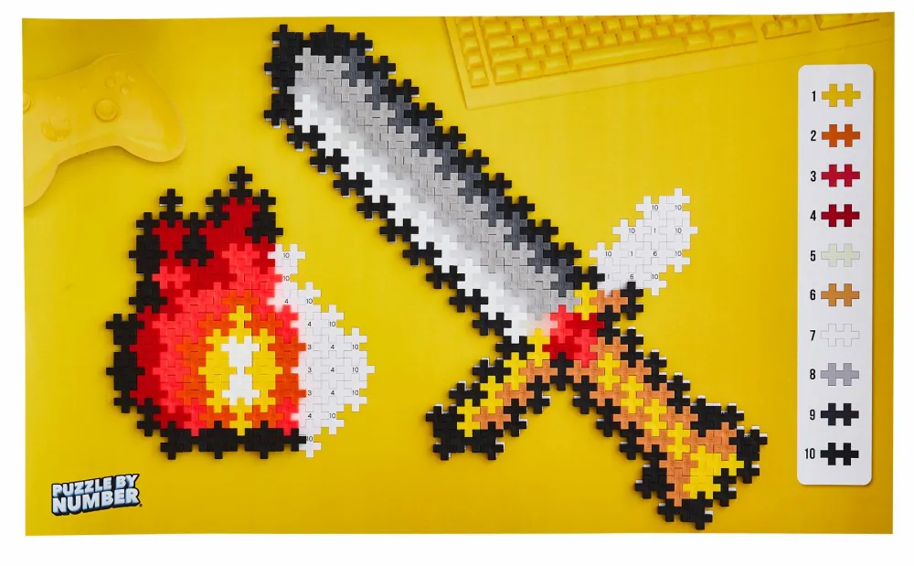 Plus-Plus - Puzzle By Number, På eventyr 250 stk