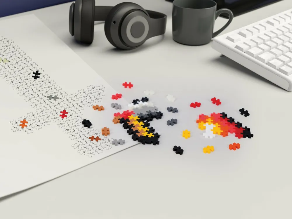 Plus-Plus - Puzzle By Number, På eventyr 250 stk