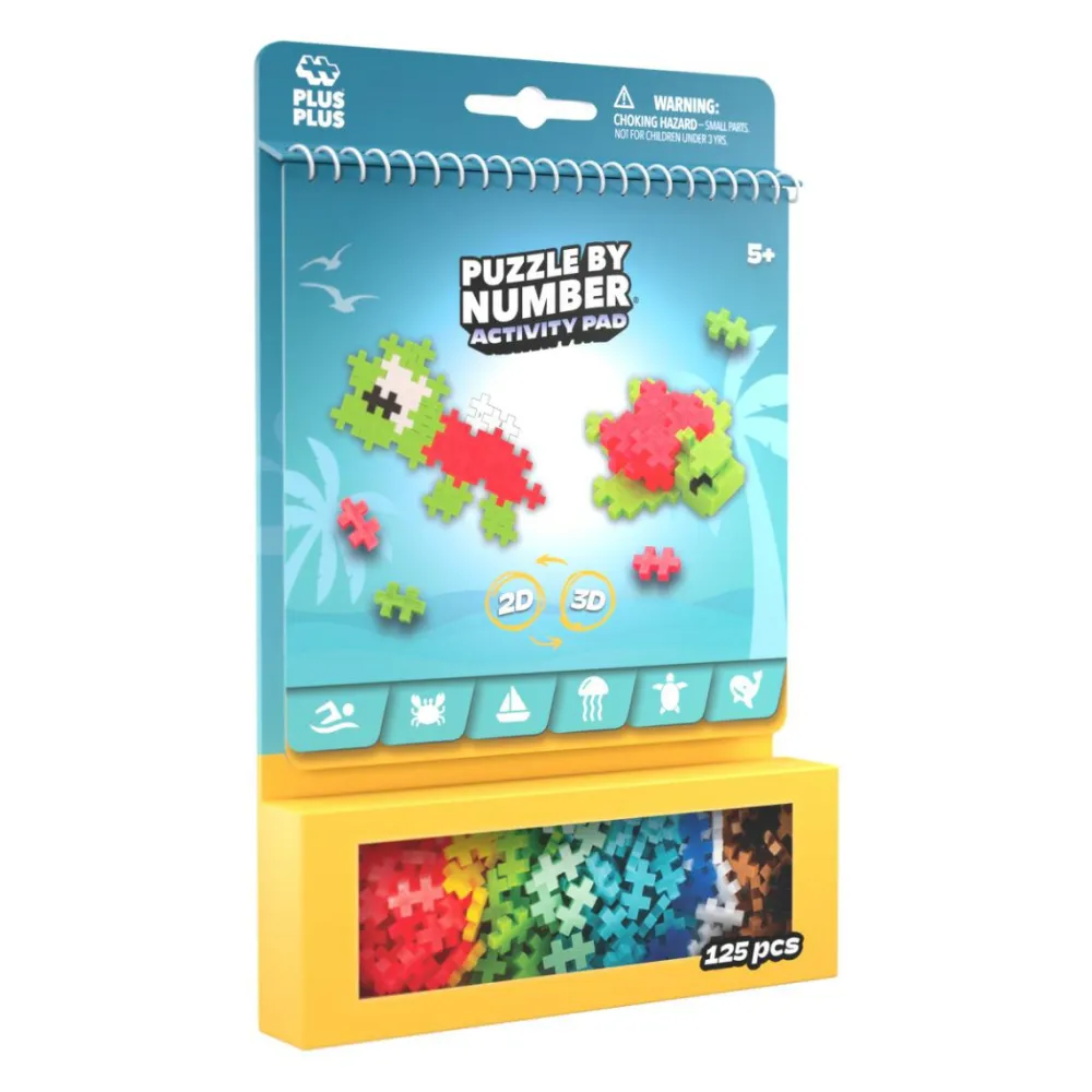 Outlet Plus-Plus aktivitetssæt - Under havet, 125 stk